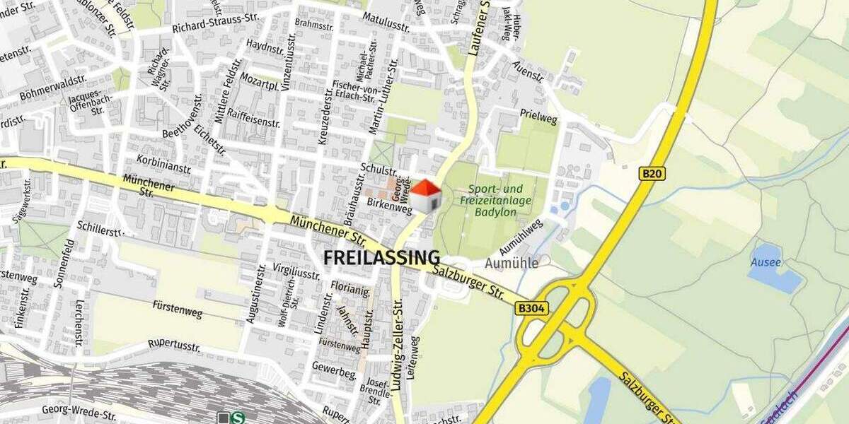 Gewerbeobjekt Freilassing - 1 Zimmer, 22 m&sup2;, 500&euro; | Angebot:26244541