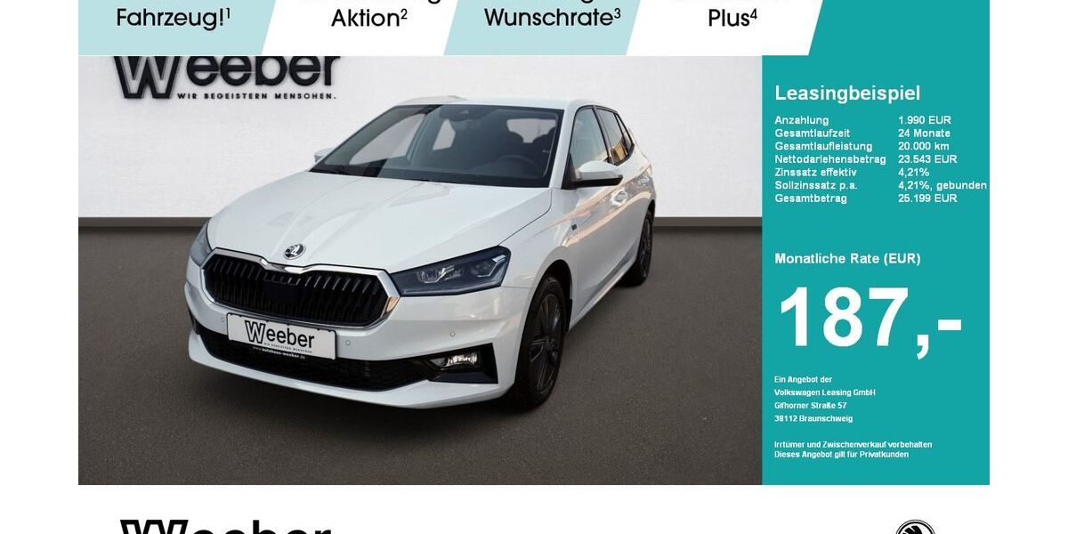 Skoda Fabia 3.000 km 25.590 &euro; Calw 75365