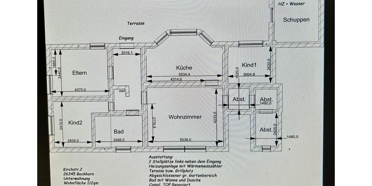 Erdgeschoßwohnung Varel - 4 Zimmer, 112 m&sup2;, 950&euro; | Angebot:26568257