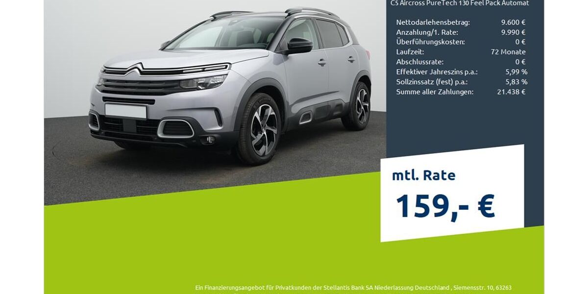 Citroen C5 Aircross 44.009 km 16.580 € Borken 46325