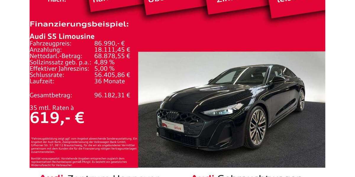 Audi S5 5.999 km 86.991 € Hannover 30179