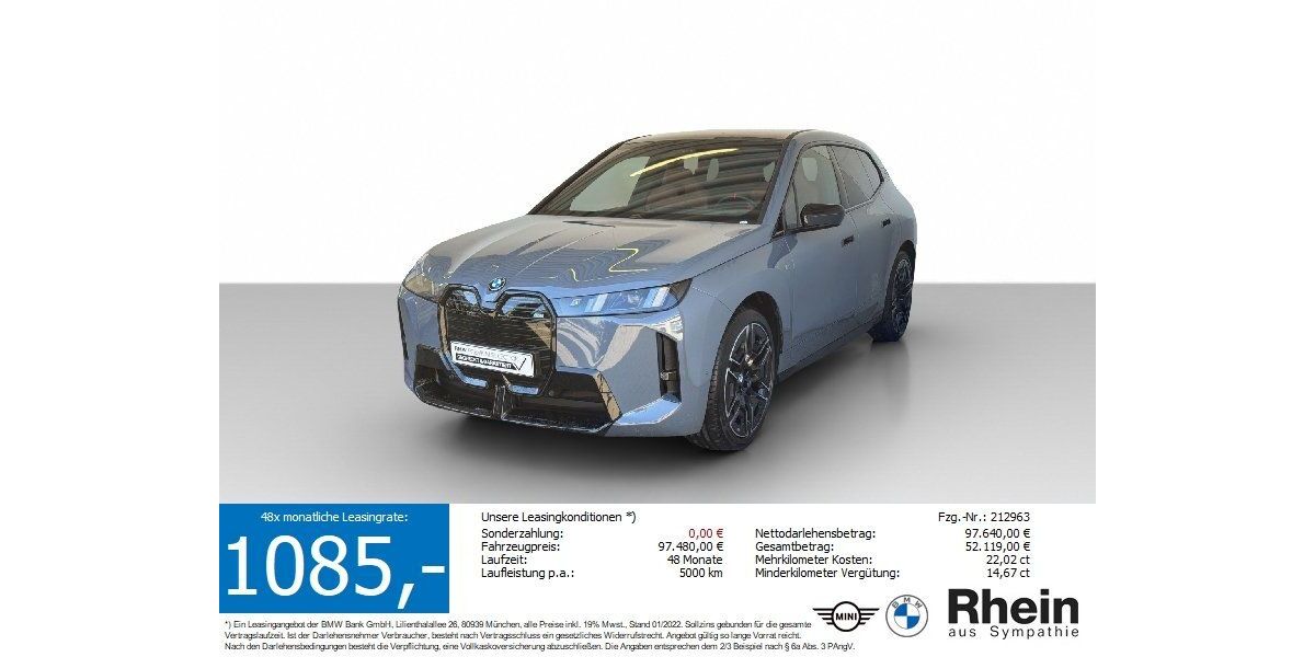 BMW iX 5.189 km 91.740 &euro; Heilbronn 74076
