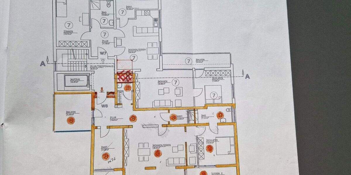 Etagenwohnung Bad Camberg - 3 Zimmer, 110 m&sup2;, 435.000&euro; | Angebot:25800180