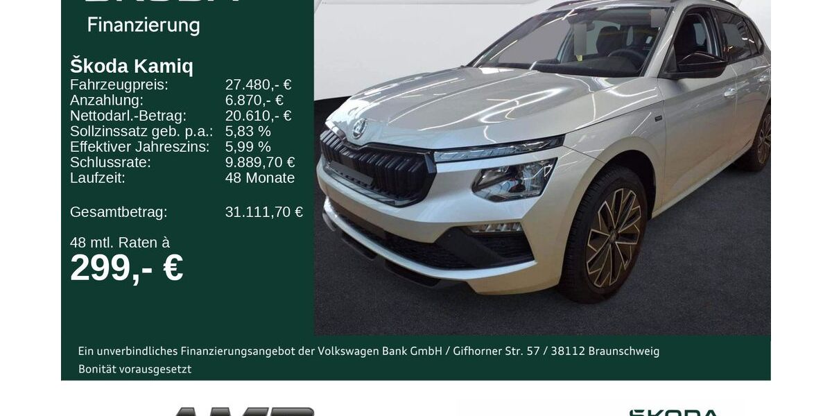 Skoda Kamiq 16.770 km 26.980 &euro; Borna 04552