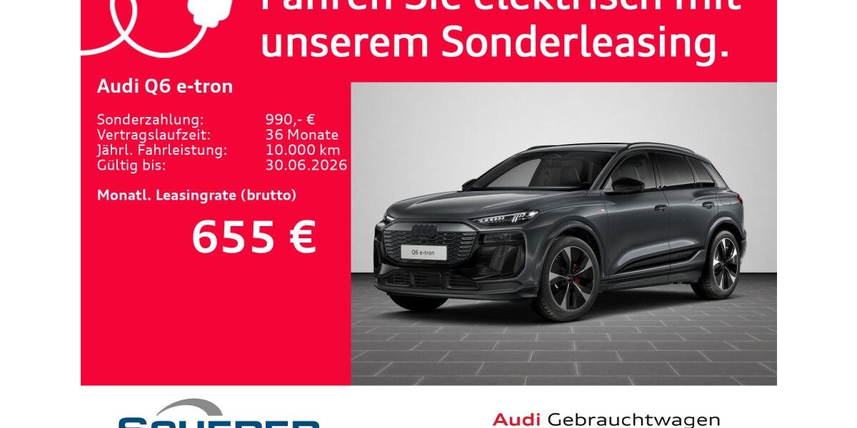 Audi Q6 e-tron 6.520 km 67.490 &euro; Wiesbaden 65189