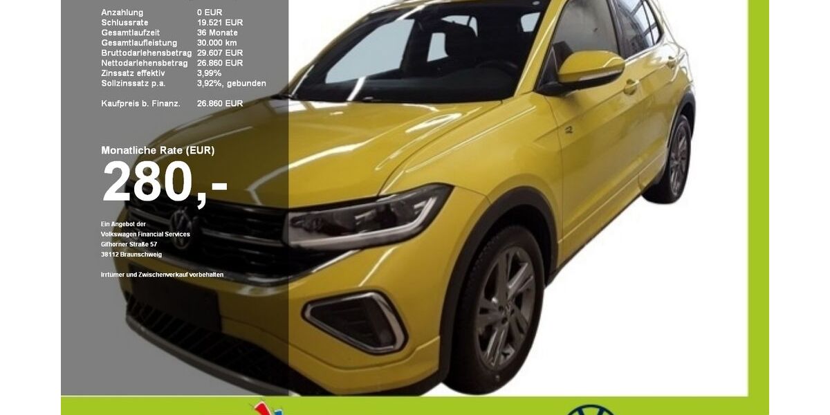 VW T-Cross 16.145 km 26.860 &euro; Mainburg 84048
