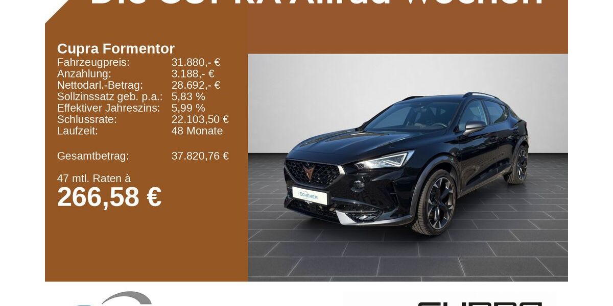 Cupra Formentor 17.860 km 31.880 &euro; Ludwigshafen 67063
