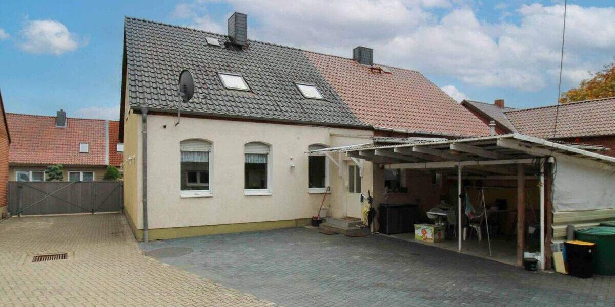 Zögern Sie nicht: Gepflegte Doppelhaushälfte mit Garten und Werkstatt in Klötze OT: Kunrau 6 zimmer