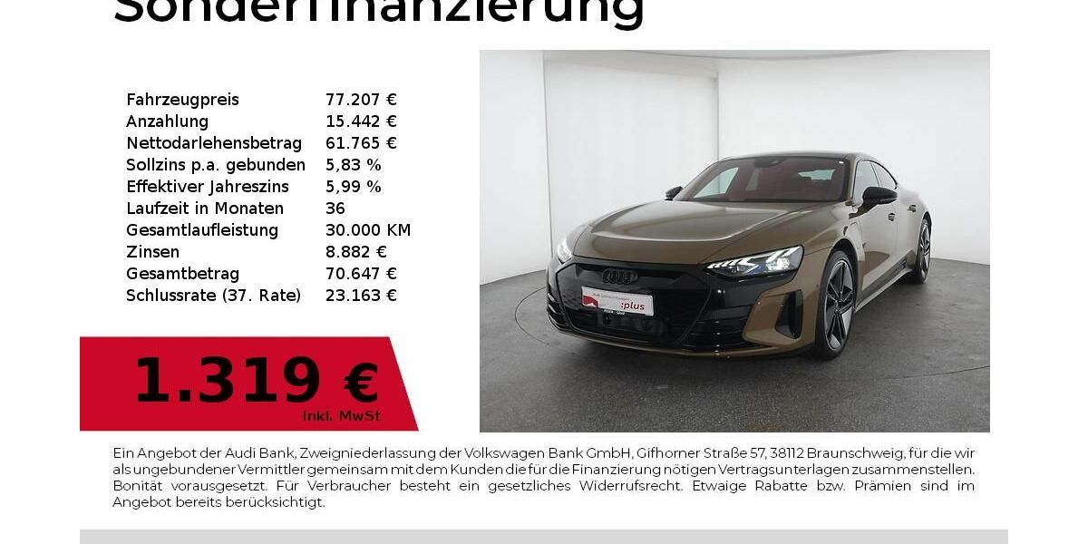 Audi e-tron 31.300 km 77.207 &euro; Nürnberg 90441