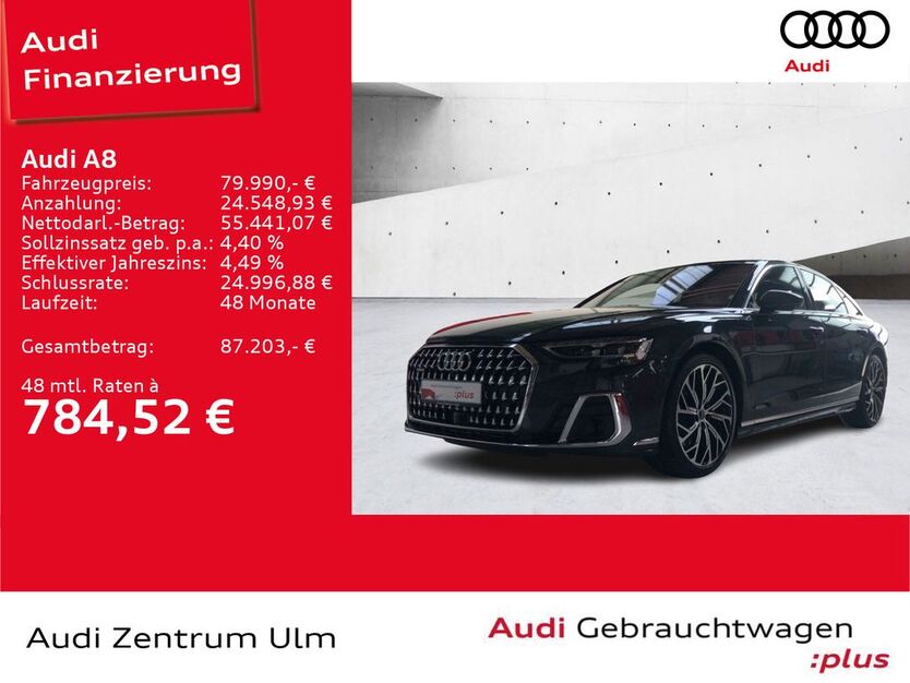 Audi A8 2.138 km 78.920 € Ulm 89073