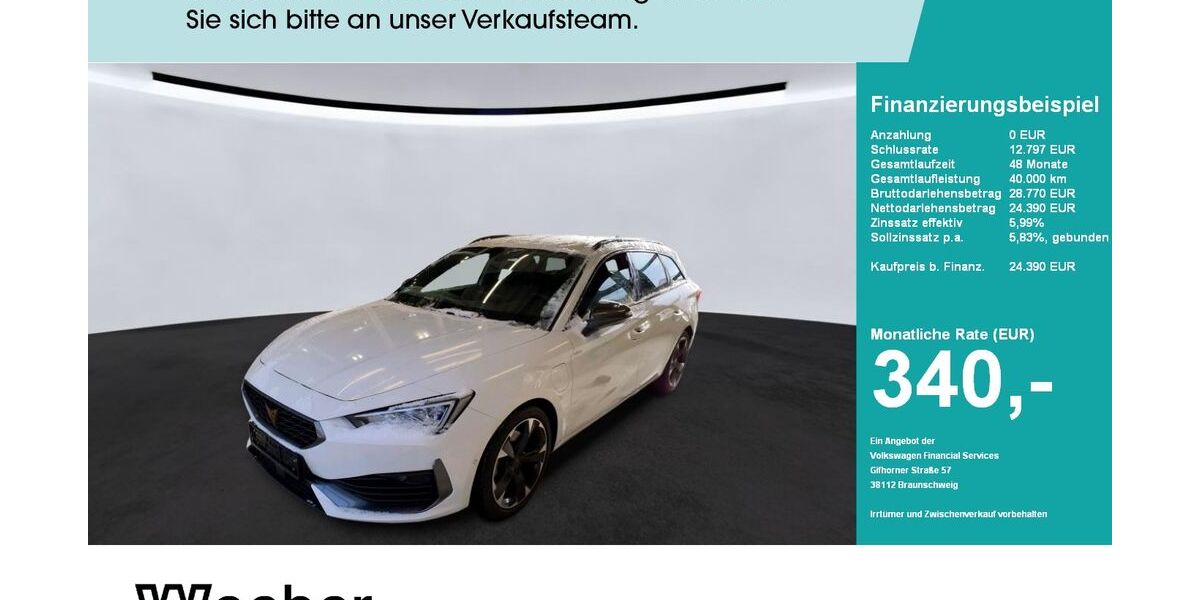 Cupra Leon 22.759 km 24.390 &euro; Leonberg 71229