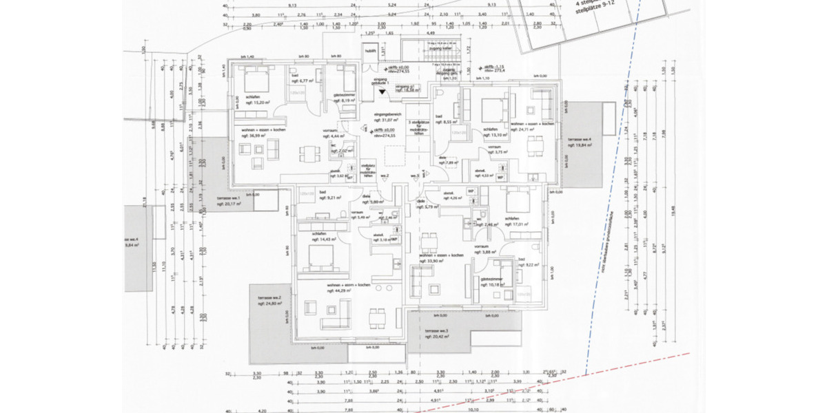 Etagenwohnung Bad Wildungen - 2 Zimmer, 72 m&sup2;, 978&euro; | Angebot:24860453