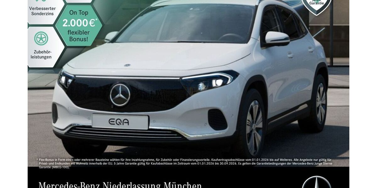 Mercedes-Benz EQA 19.382 km 41.690 &euro; München 80636