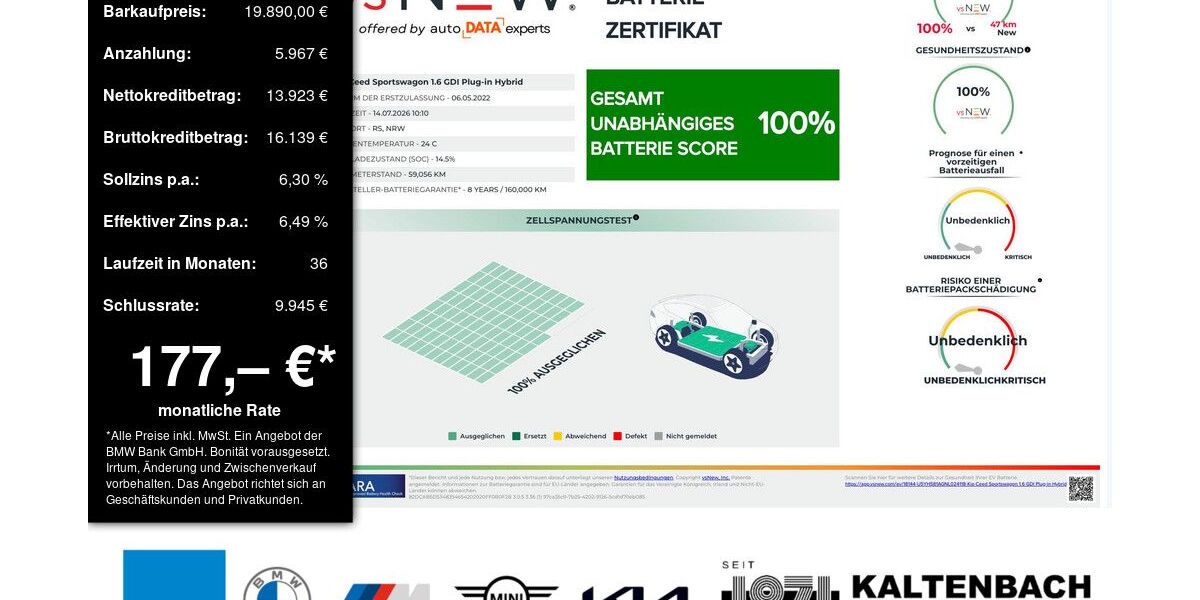 Kia ceed / Ceed 59.056 km 19.890 &euro; Remscheid 42897