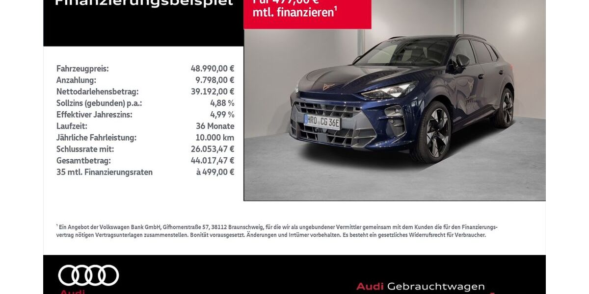 Cupra Terramar 9.900 km 40.890 &euro; Rostock 18059