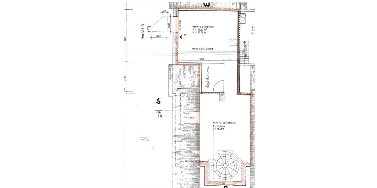 Maisonettenwohnung Niesky - 1.5 Zimmer, 55 m&sup2;, 340&euro; | Angebot:26409495