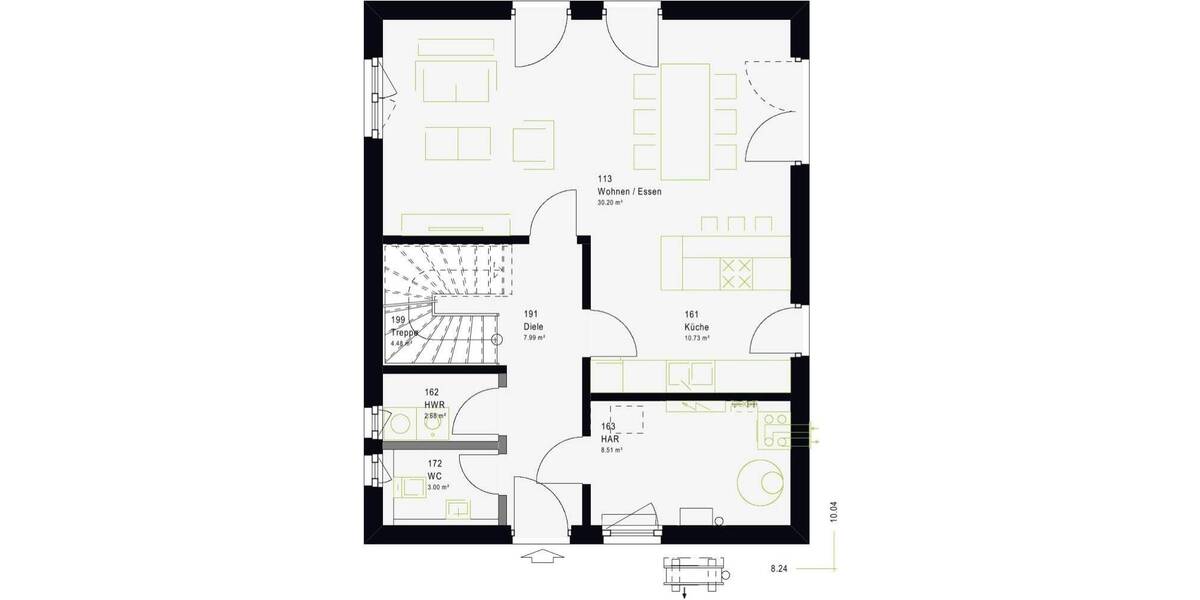 Einfamilienhaus Wadersloh - 5 Zimmer, 123 m&sup2;, 343.999&euro; | Angebot:26246183