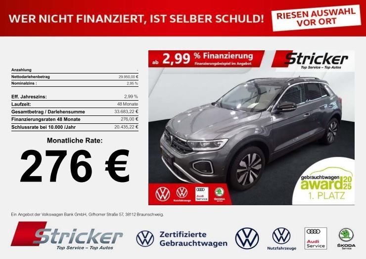 VW T-Roc 25.125 km 29.949 € Horn-Bad Meinberg 32805