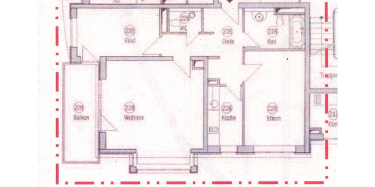 Etagenwohnung Bonn Bad Godesberg - 3 Zimmer, 73 m&sup2;, 336.000&euro; | Angebot:26443875