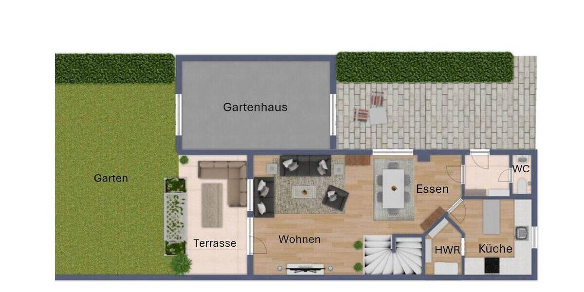 Reihenendhaus Rösrath - 3 Zimmer, 116 m&sup2;, 485.000&euro; | Angebot:26545421