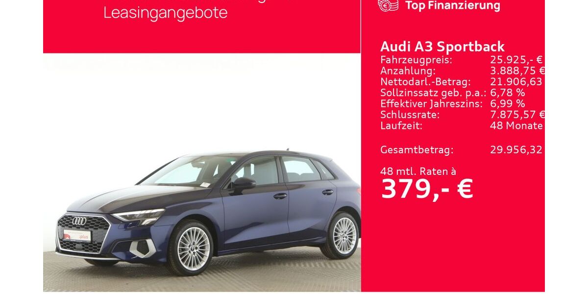 Audi A3 61.306 km 24.979 &euro; Seevetal 21217