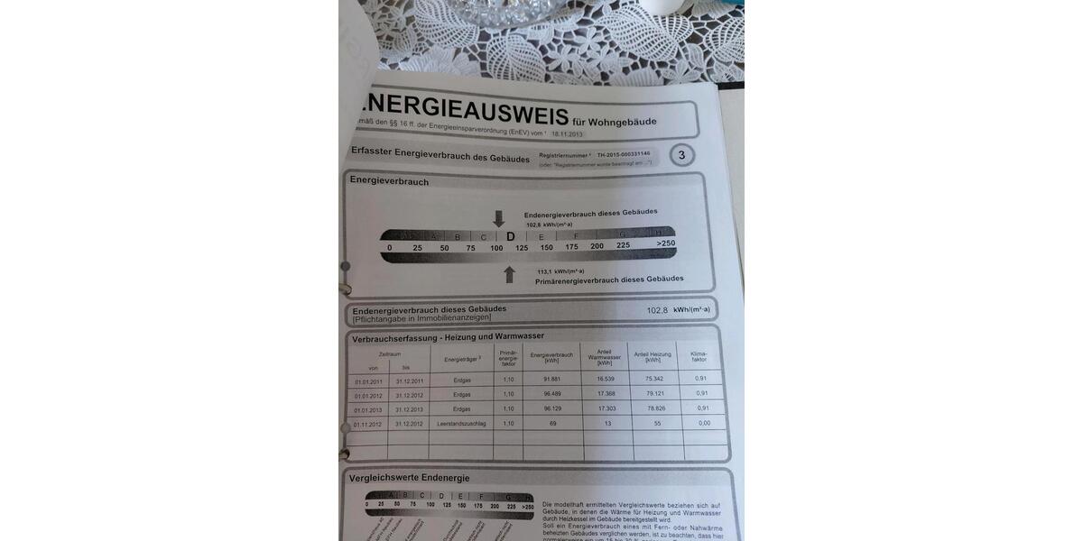 Erdgeschoßwohnung Zeulenroda-Triebes Triebes - 2 Zimmer, 60 m&sup2;, 71.000&euro; | Angebot:27114931