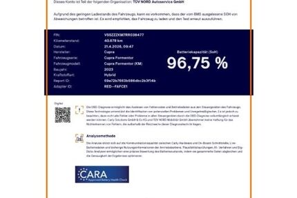 Cupra Formentor 40.681 km 35.980 &euro; Burgwedel 30938