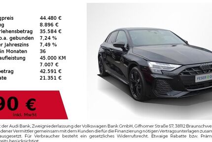 Audi A3 4.900 km 44.480 &euro; Fürth 90763