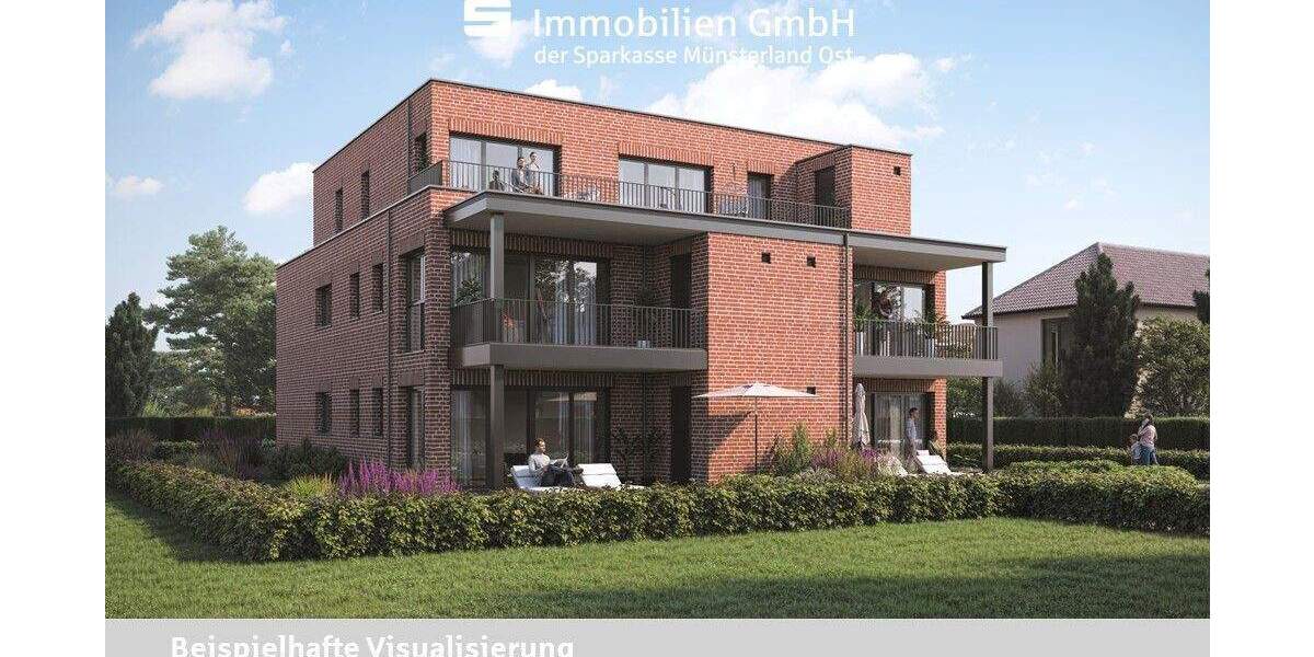 Etagenwohnung Ahlen Vorhelm - 3 Zimmer, 94 m&sup2;, 393.700&euro; | Angebot:25802455