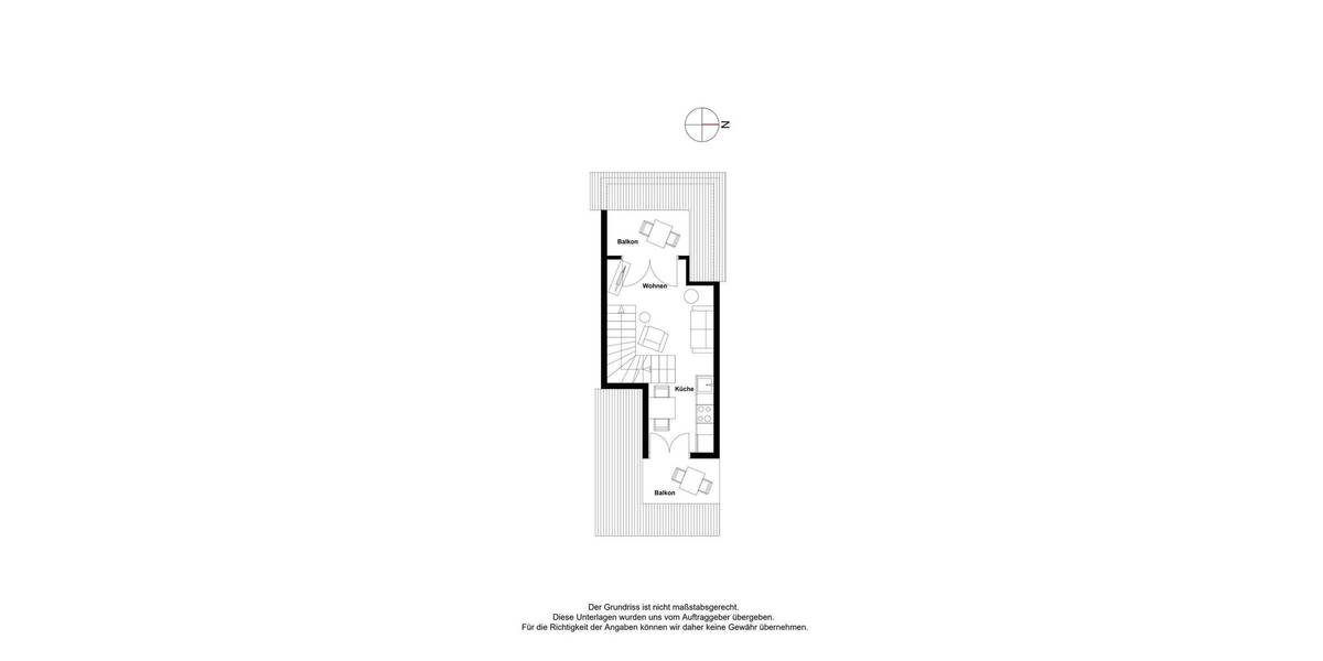 Etagenwohnung Ostseeheilbad Zingst Zingst - 2 Zimmer, 32 m&sup2;, 299.000&euro; | Angebot:25748594