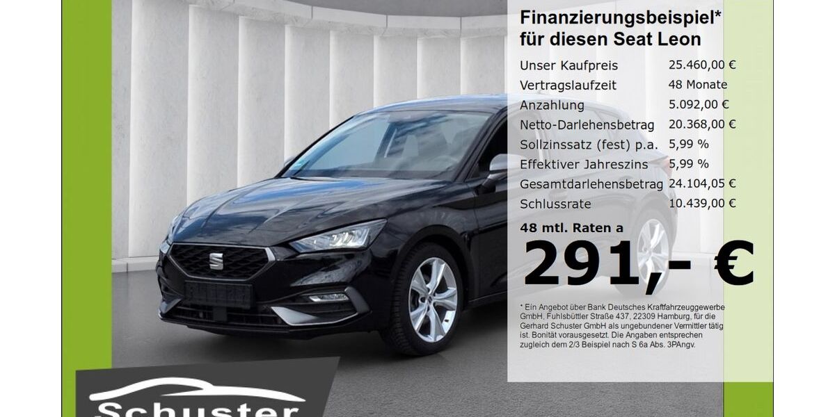 Seat Leon 19.494 km 25.460 &euro; Ruhstorf 94099