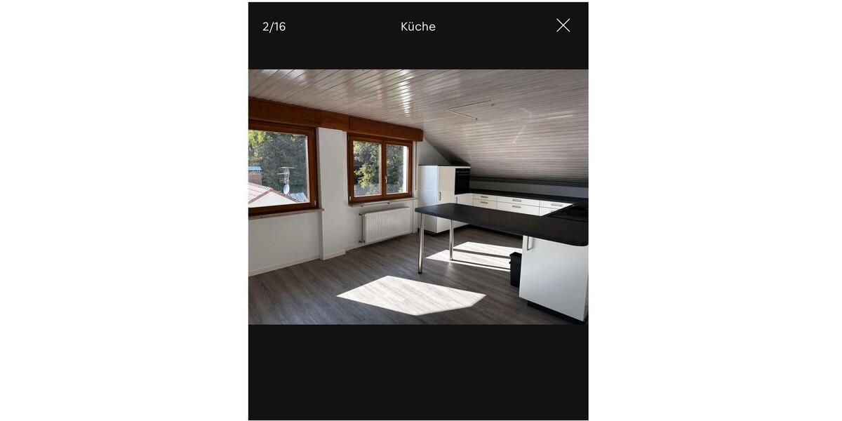 Dachgeschoßwohnung Grenzach-Wyhlen Wyhlen - 2.5 Zimmer, 65 m&sup2;, 1.074&euro; | Angebot:25421270