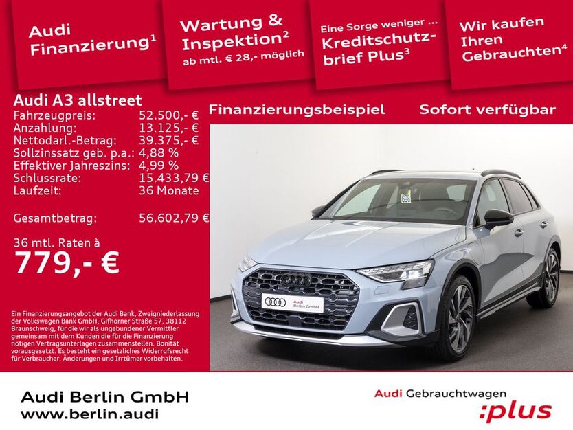 Audi A3 6.001 km 53.900 € Berlin 12489