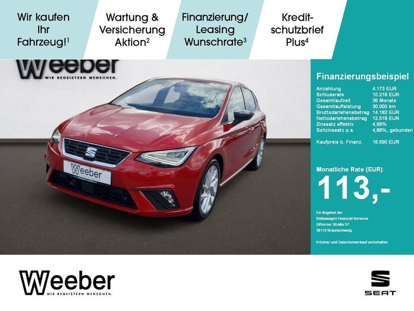Seat Ibiza 50.542 km 16.029 € Calw 75365