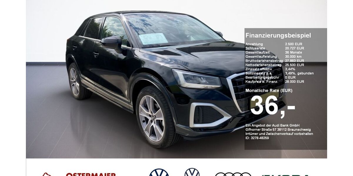 Audi Q2 5.757 km 28.380 &euro; Waldkraiburg LK Mühldorf 84478