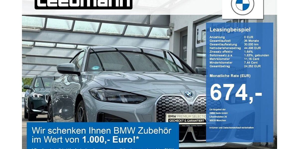 BMW i4 10.277 km 52.950 &euro; Passau 94036