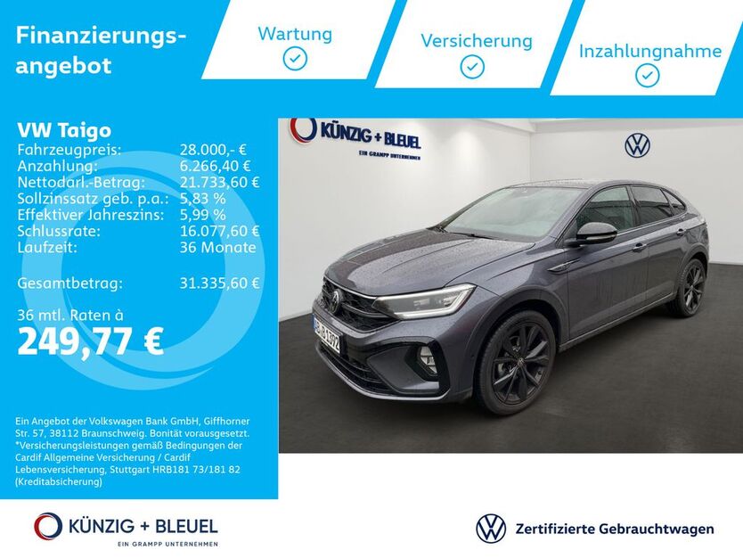 VW Taigo 36.140 km 28.000 € Aschaffenburg 63741