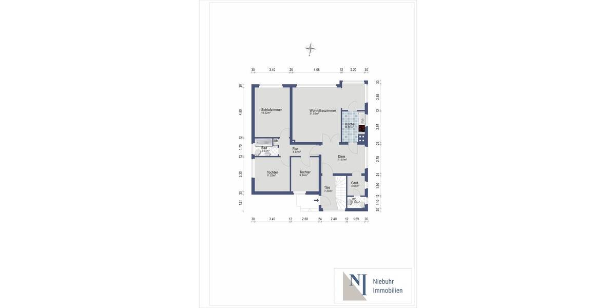 Mehrfamilienhaus, Wohnhaus Vögelsen - 6 Zimmer, 178 m&sup2;, 599.000&euro; | Angebot:25687534