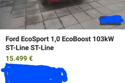Ford EcoSport 58.000 km 14.200 &euro; Bad Wildungen 34537