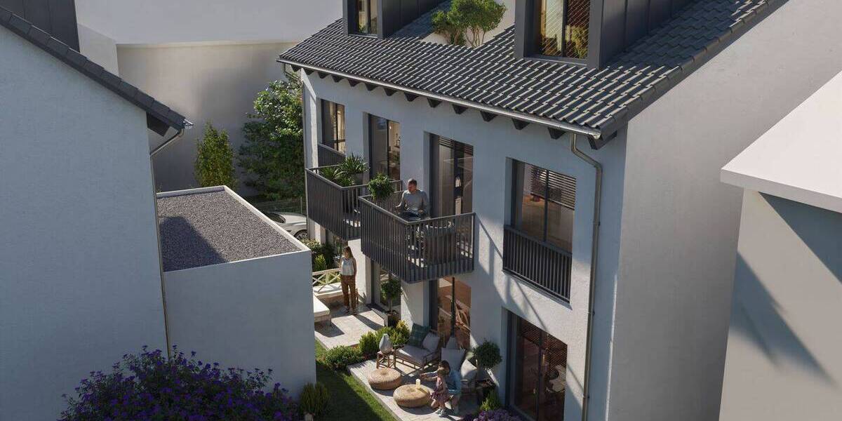 Etagenwohnung Unterföhring - 2 Zimmer, 59 m&sup2;, 679.000&euro; | Angebot:25702378