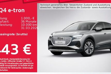 Audi Q4 e-tron 5.966 km 46.296 &euro; Eching 85386
