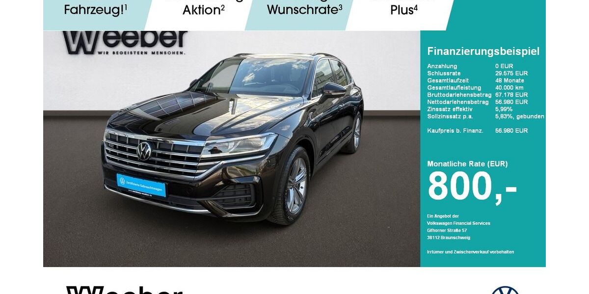 VW Touareg 44.253 km 56.980 &euro; Weil der Stadt 71263