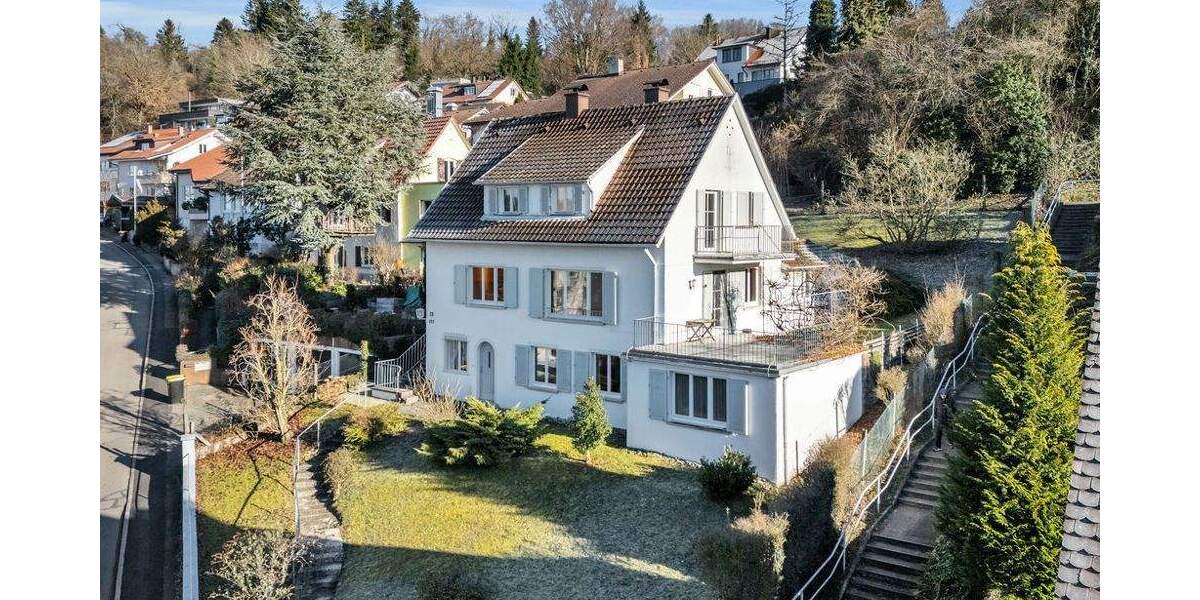 Rarität: Einfamilienhaus in der Federburgstrasse von Ravensburg 7 zimmer