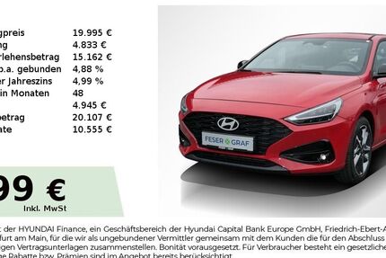 Hyundai i30 10.302 km 19.995 &euro; Fürth 90763