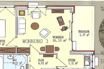 Wohnung Ahaus - 3 Zimmer, 67 m&sup2;, 800&euro; | Angebot:25972386