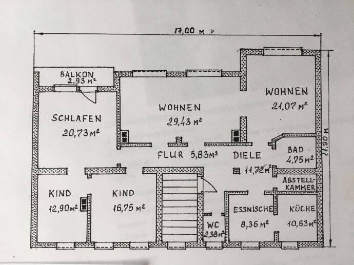 Etagenwohnung Fürth Kronach - 5 Zimmer, 143 m&sup2;, 399.000&euro; | Angebot:23965007