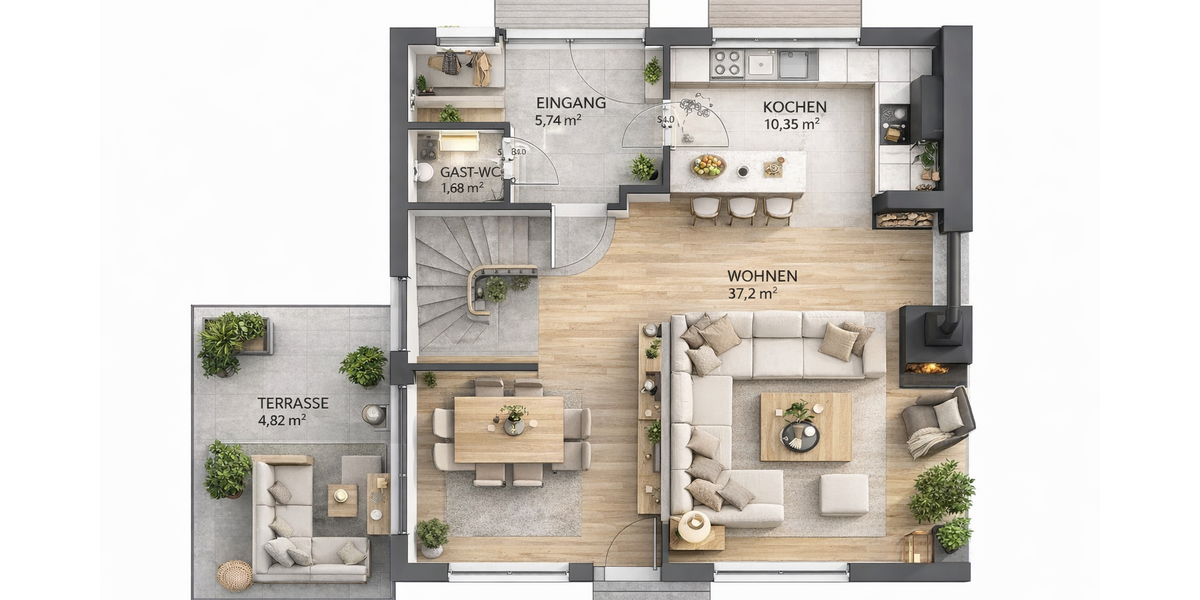 Etagenwohnung Potsdam Babelsberg - 5 Zimmer, 207 m&sup2;, 1.150.000&euro; | Angebot:26854293