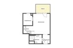 Etagenwohnung Stuttgart Weilimdorf - 2 Zimmer, 41 m&sup2;, 210.000&euro; | Angebot:26319370