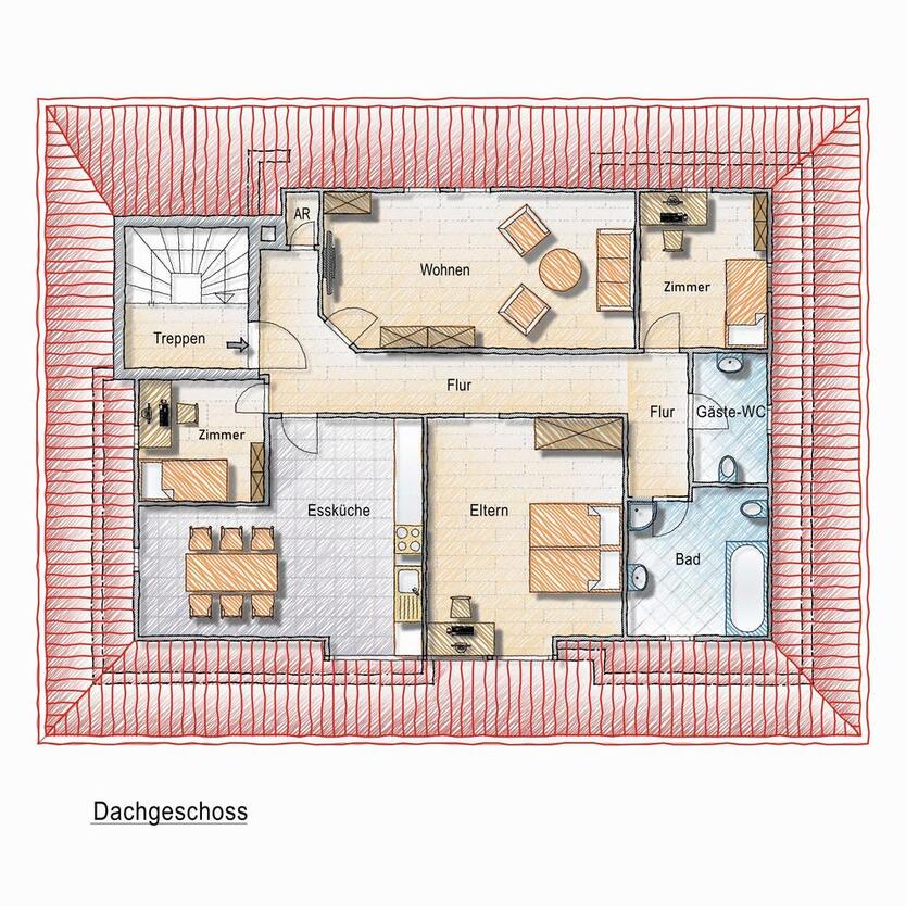 Charmante Dachgeschoßwohnung mit eigener Terrasse