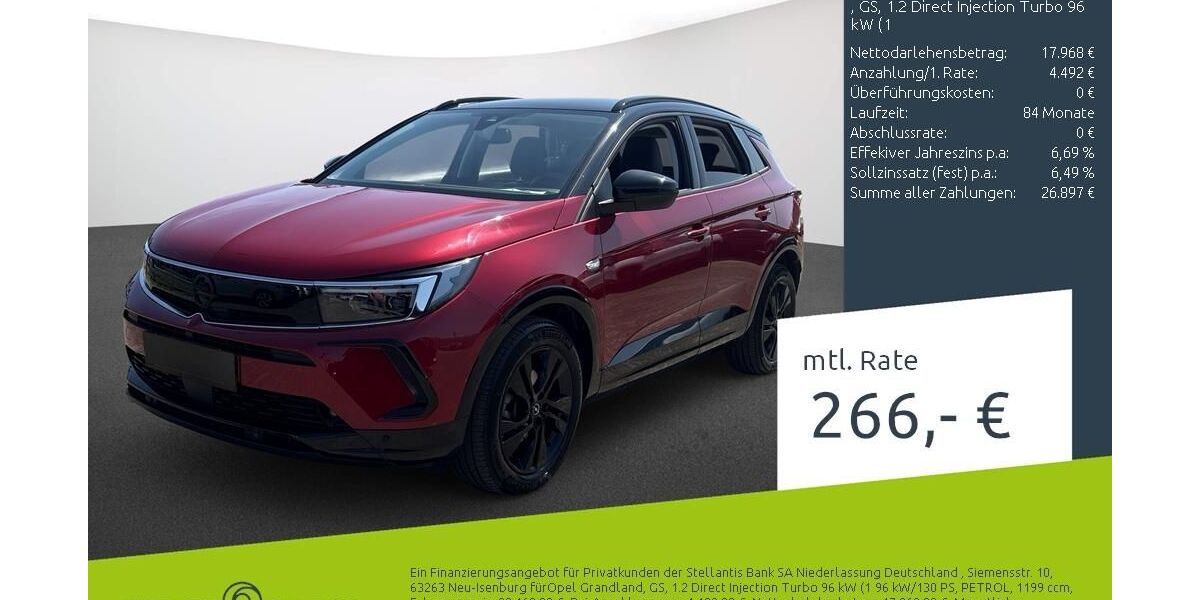Opel Grandland (X) 13.104 km 22.460 &euro; Dülmen 48249